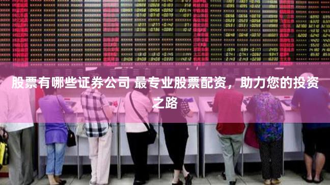 股票有哪些证券公司 最专业股票配资，助力您的投资之路